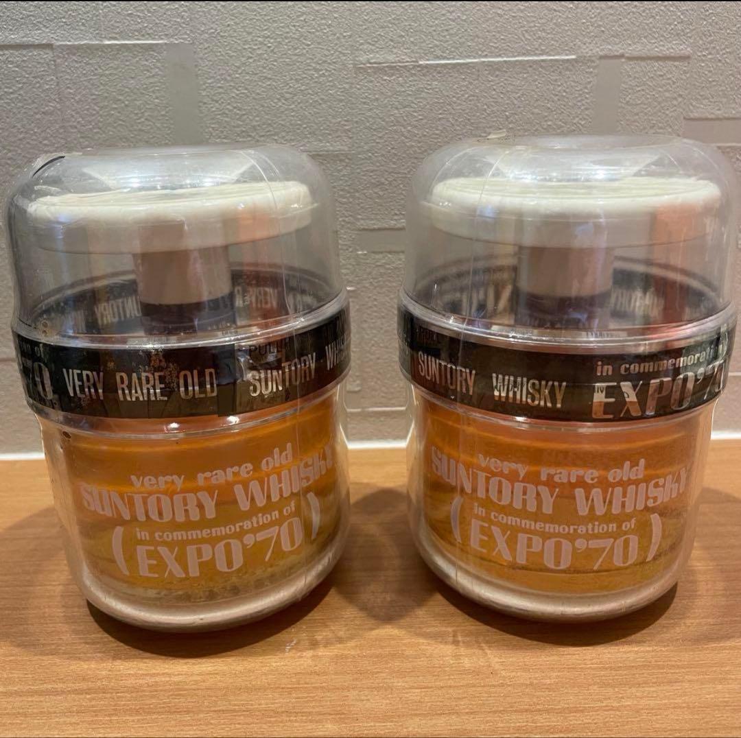 未開封箱！大阪万博記念サントリーオールドEXPO’70限定ボトル180mlx12