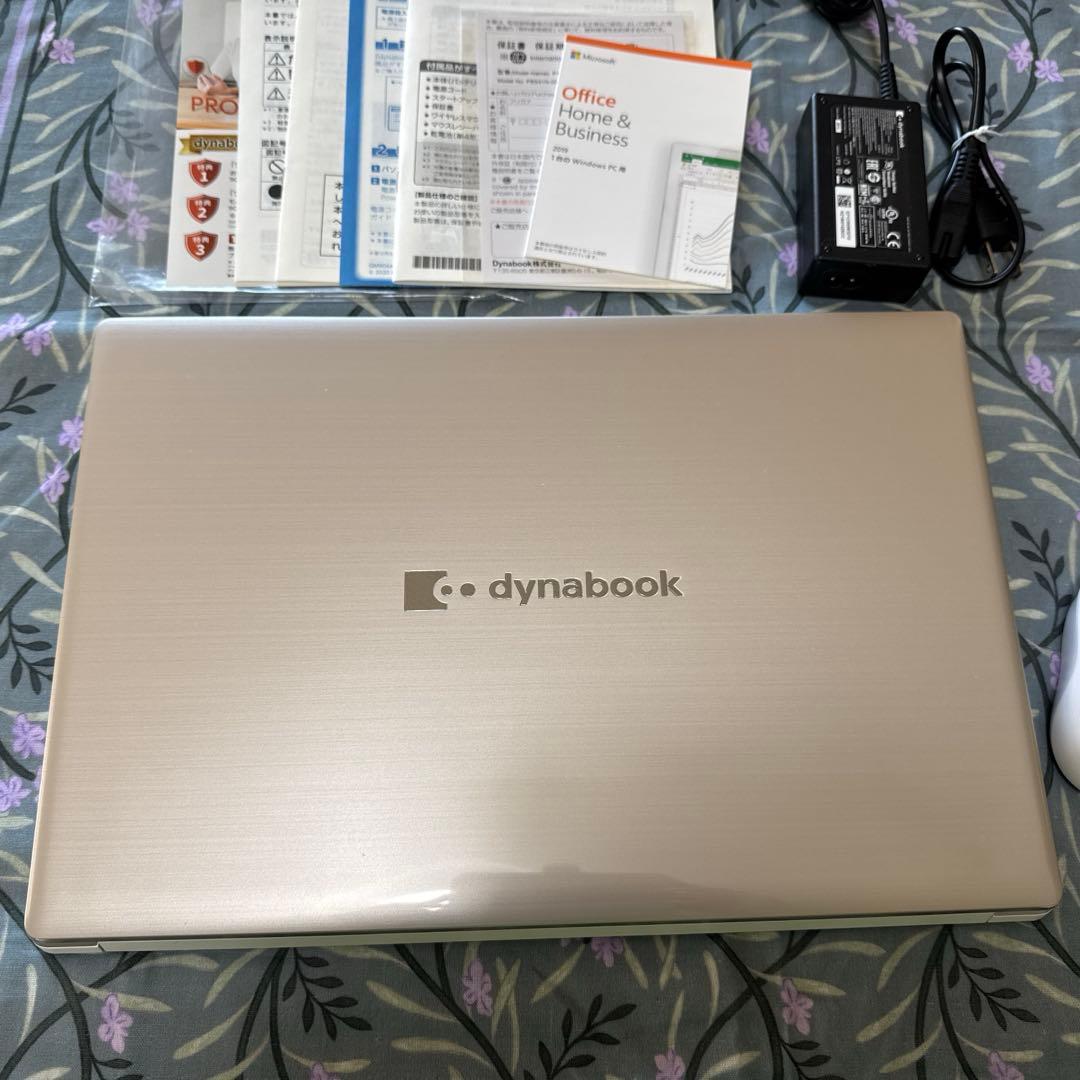 ダイナブックノートPC Core i7Win10サテンゴールドP1C8PPBG