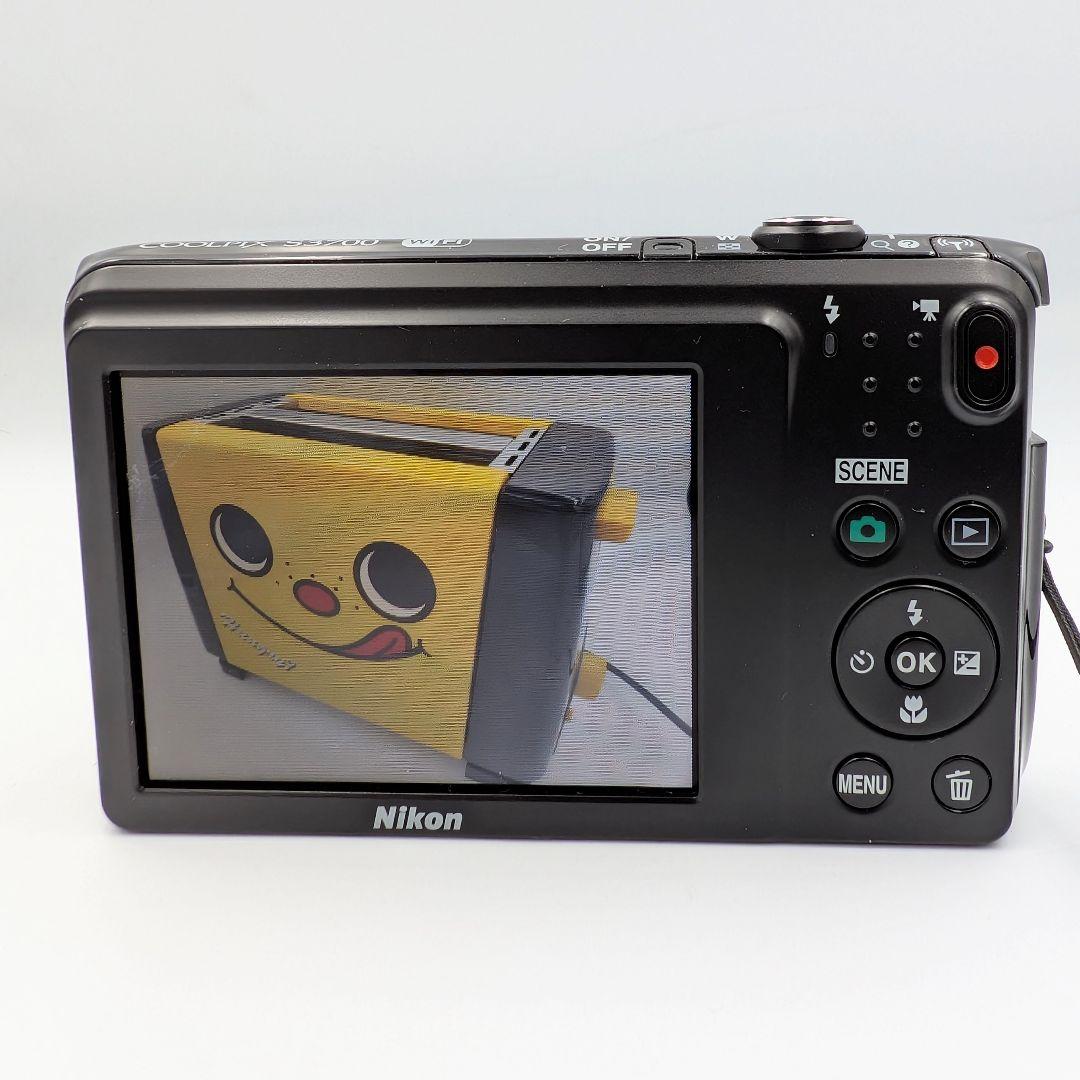 Nikon COOLPIX S3700 デジカメ 2005万画素 Wi-Fi搭載