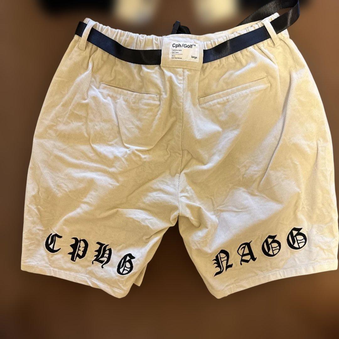 25FW Cph/Golf スタジャンセットアップ 白 XLサイズ　完売品