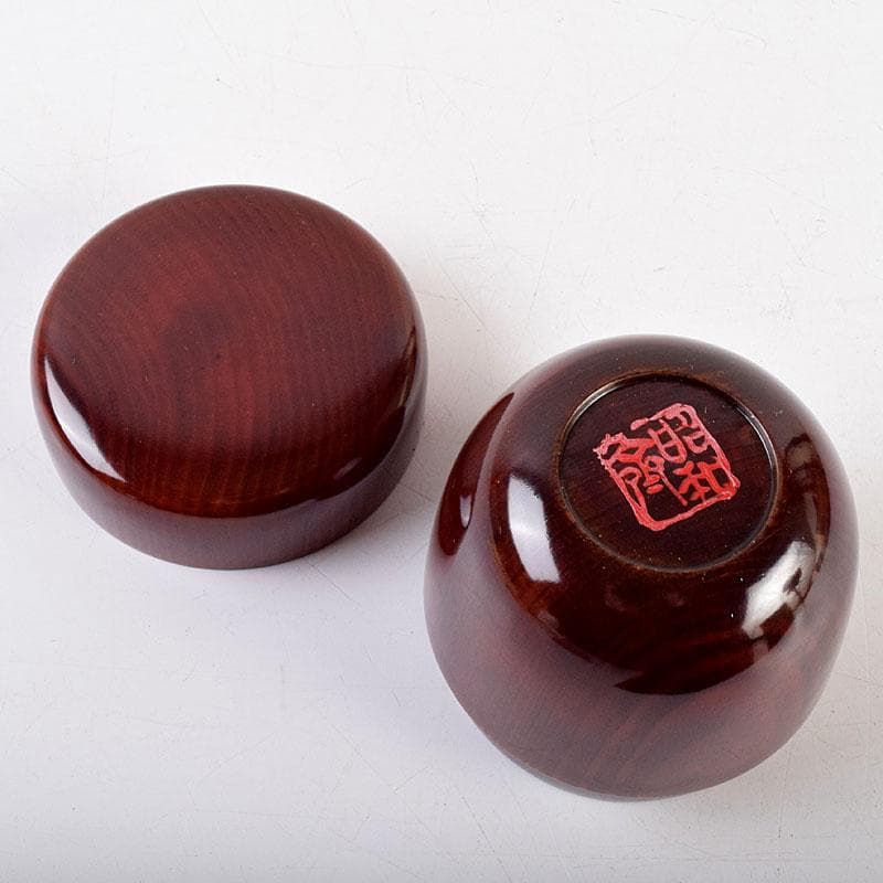 茶道具　大野昭和斎作　肥松生地漆　棗　共布　表千家　即中斎極め箱　V　8751