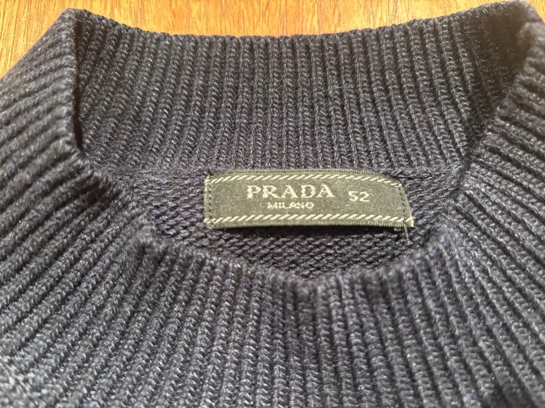 【最安値】【早い者勝ち】PRADA プラダ ニット ロゴ セーター