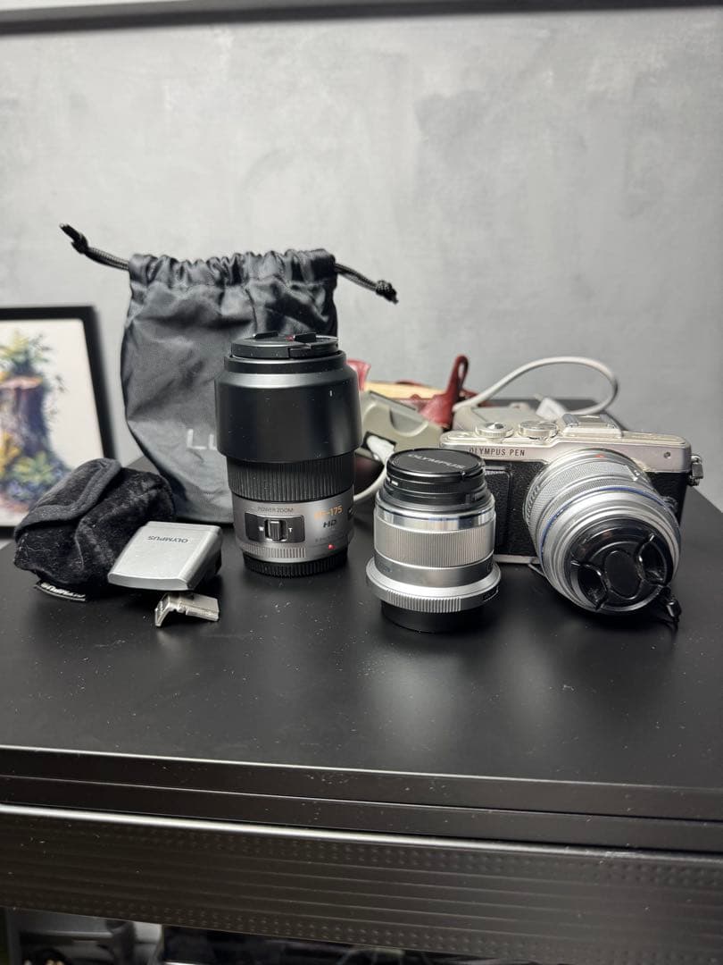 OLYMPUS PEN Lite E-PL7&レンズ3本セット(動作確認済)