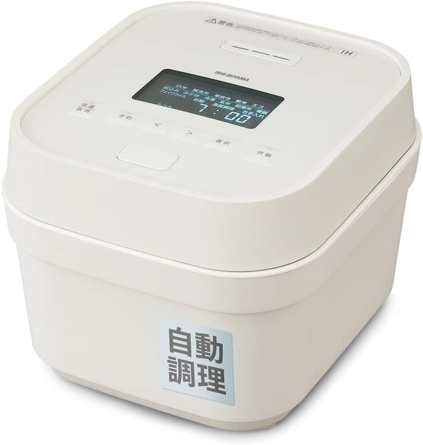 新品 未開封　IRIS OHYAMA IH炊飯器 RC-IGA50-W ホワイト