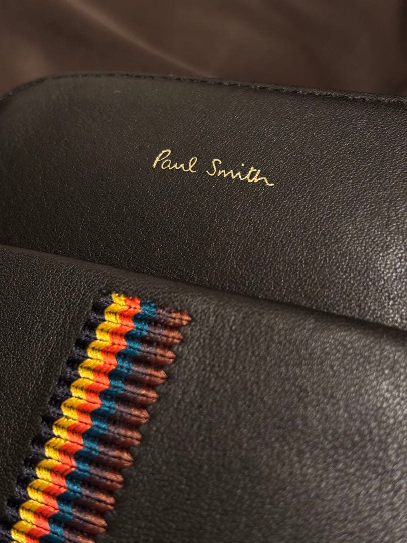 Paul Smith レザー ショルダーバッグ
