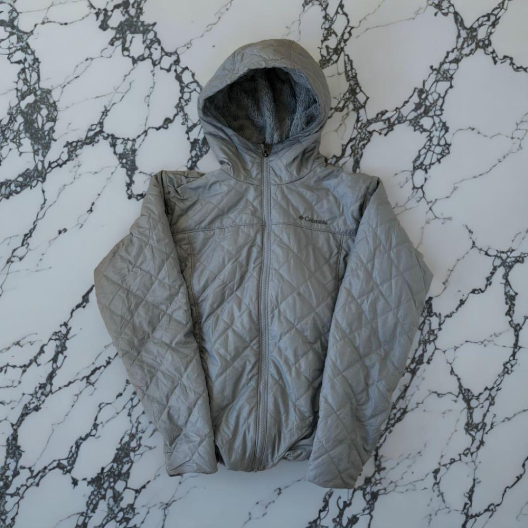 【大人気❗️】極暖！columbia 　ダウン　グレー　 XL