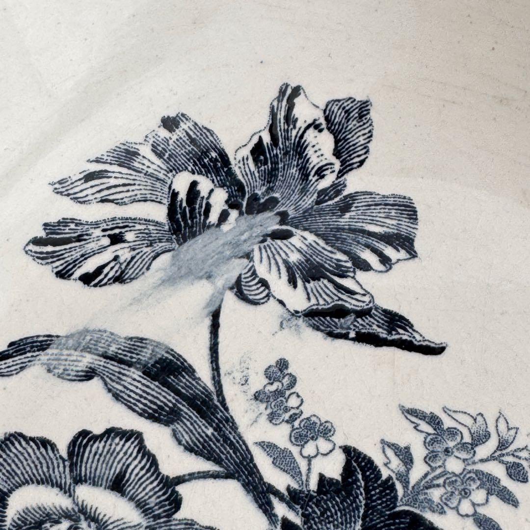 レア　フランスアンティーク　サルグミンヌ　Fontanges カロットプレート