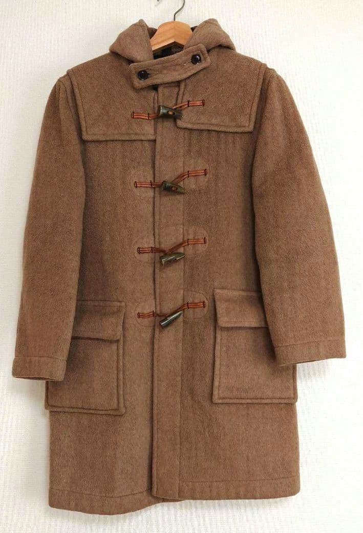 【ビンテージ　古着】GLOVERALL　メンズ　ダッフルコート　ベージュ　希少