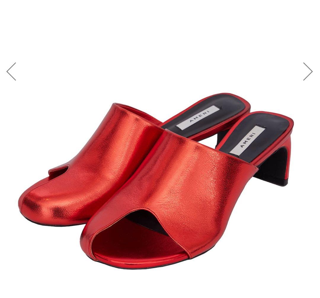 【Ameri VINTAGE】CROOKED HOLE SANDAL