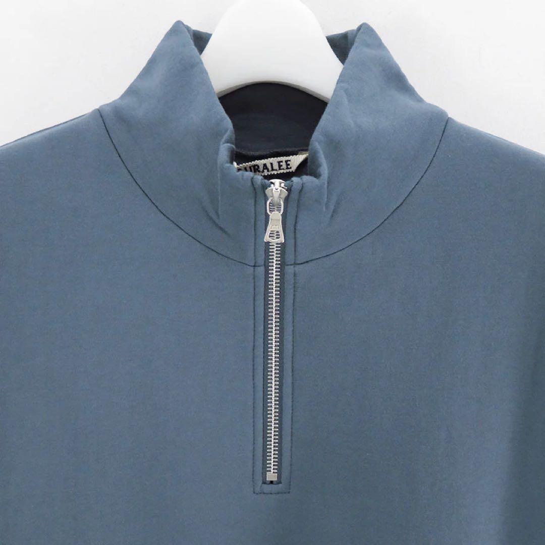 トップス AURALEE / ELASTIC HIGH GAUGE SWEAT ZIP