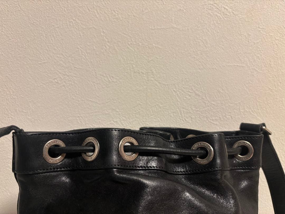 美品 SAINT LAURENT ライダース バケットバッグ　サンローランパリ