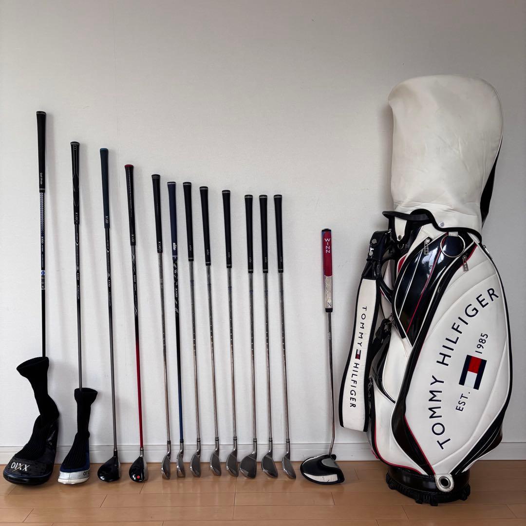 送料込メンズゴルフクラブセットXXIO11ゼクシオイレブン トミーフィルフィガー