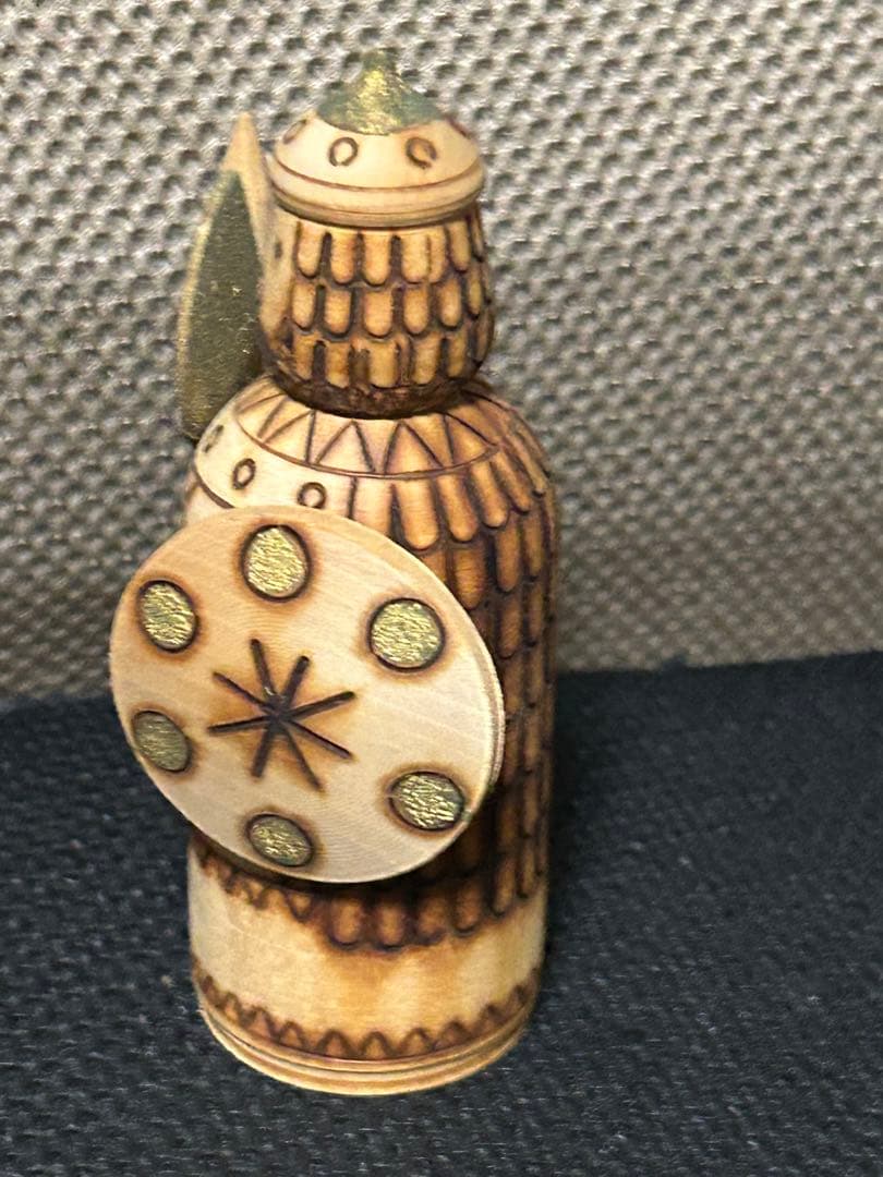 民芸品　木製　彫刻　ロシア？　王様　置物　ヴィンテージ　美品　まとめ