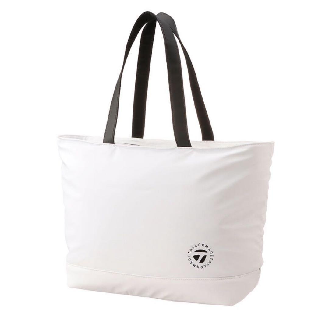 新品　ボストンバッグ　トートバッグ　テーラーメイド　ホワイト　キルト