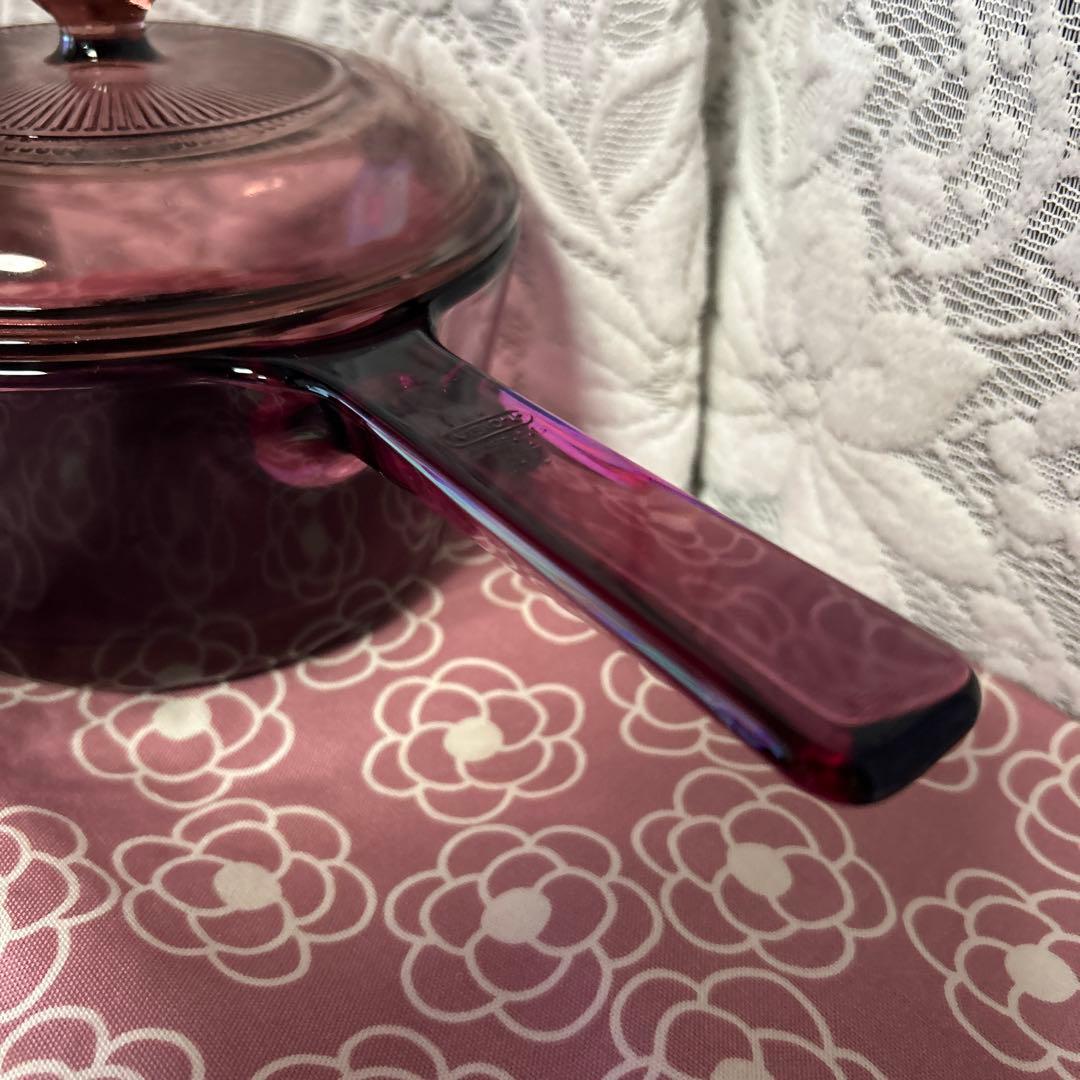 コーニング ビジョン クランベリー鍋