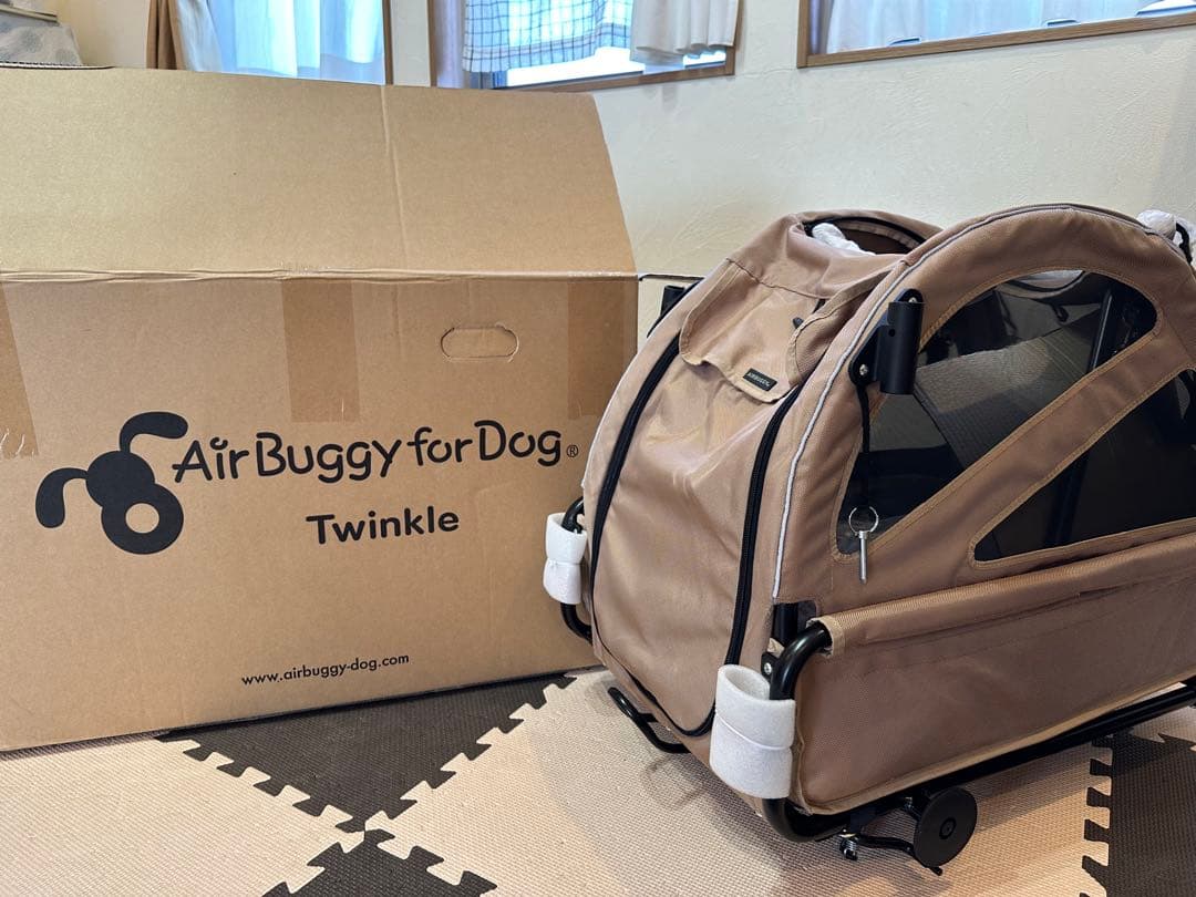 Air Buggy for Dog Twinkle シードベージュ