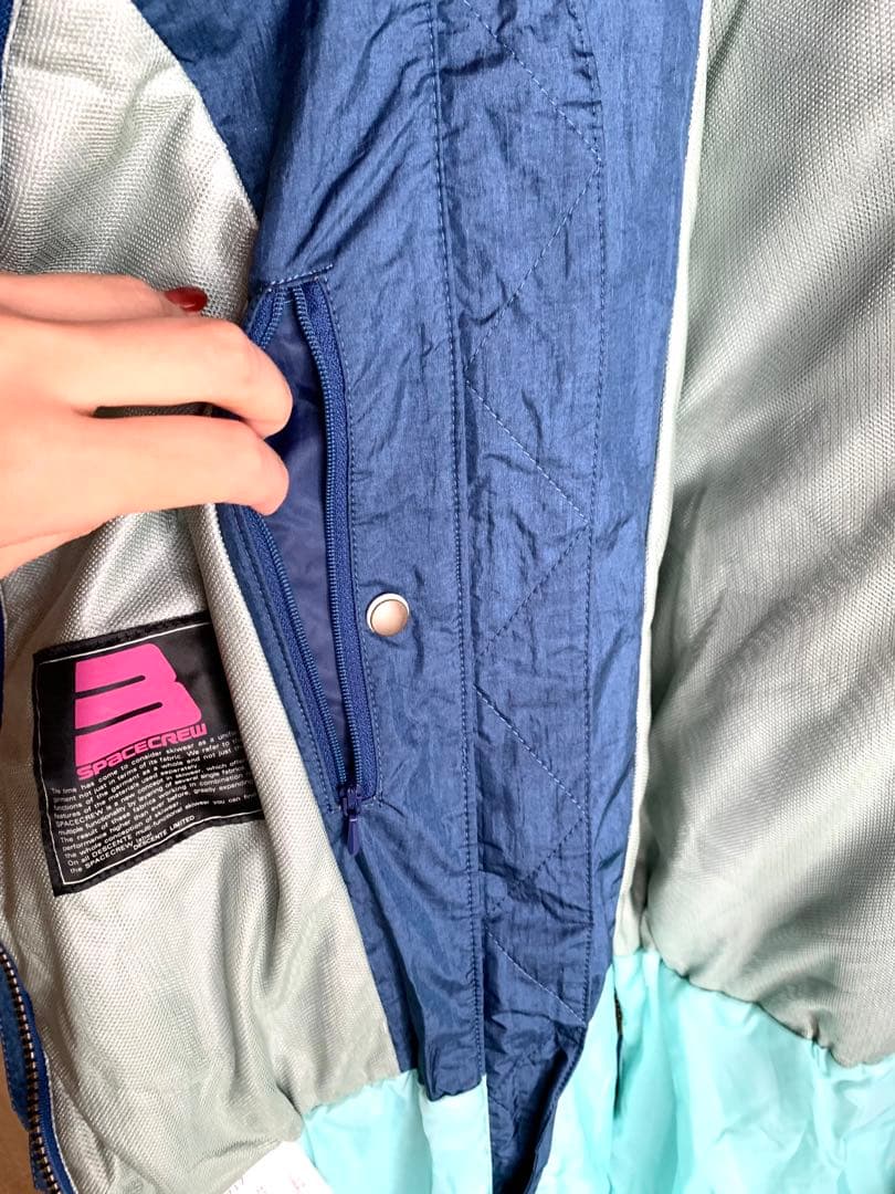 昭和レトロ DESCENTEデサント スキーウェア スノボつなぎジャンプスーツ①