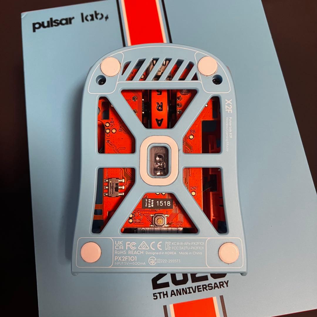 pulsar lab X2F 5周年記念マウス