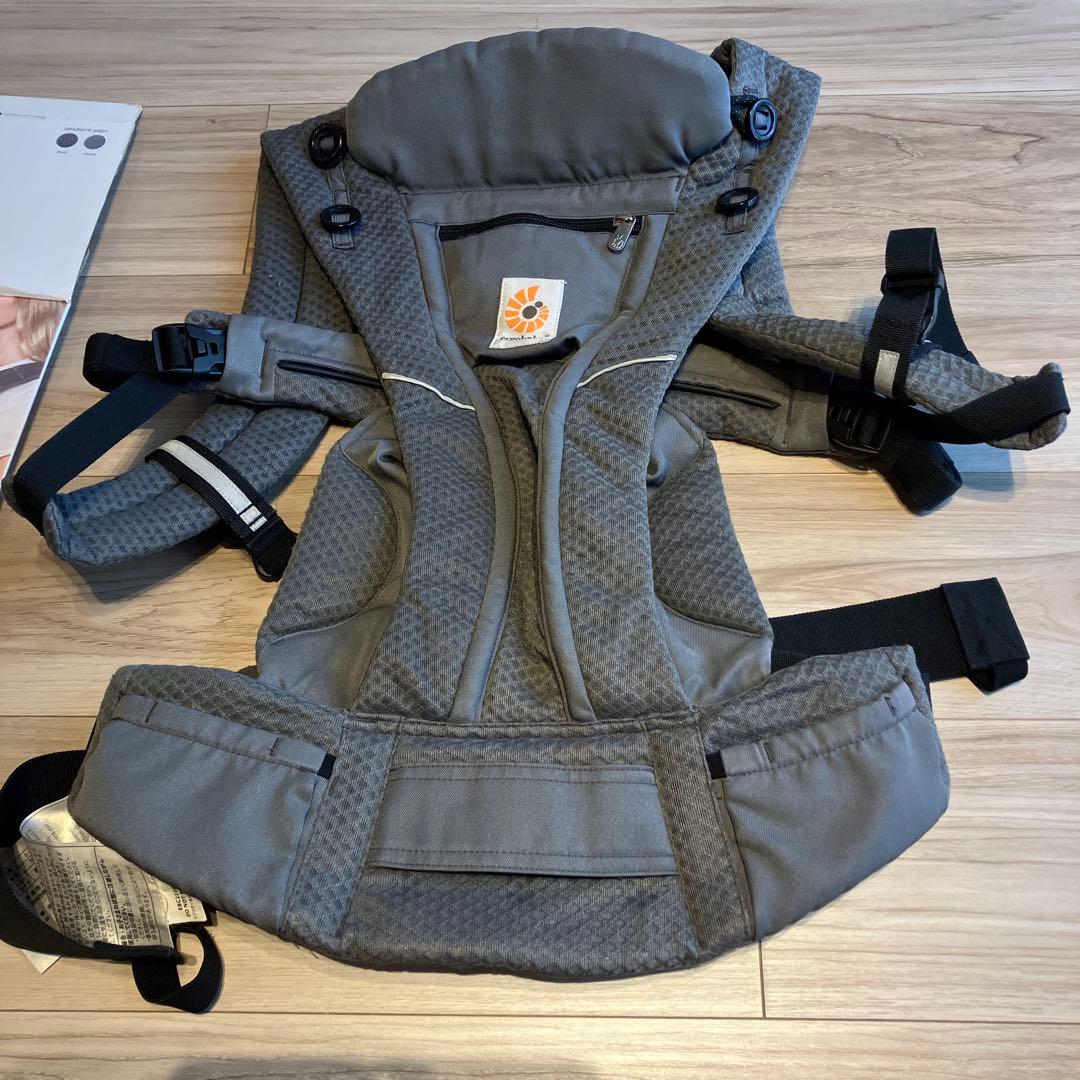 ergobaby OMNI breeze グレー美品説明書タグつき