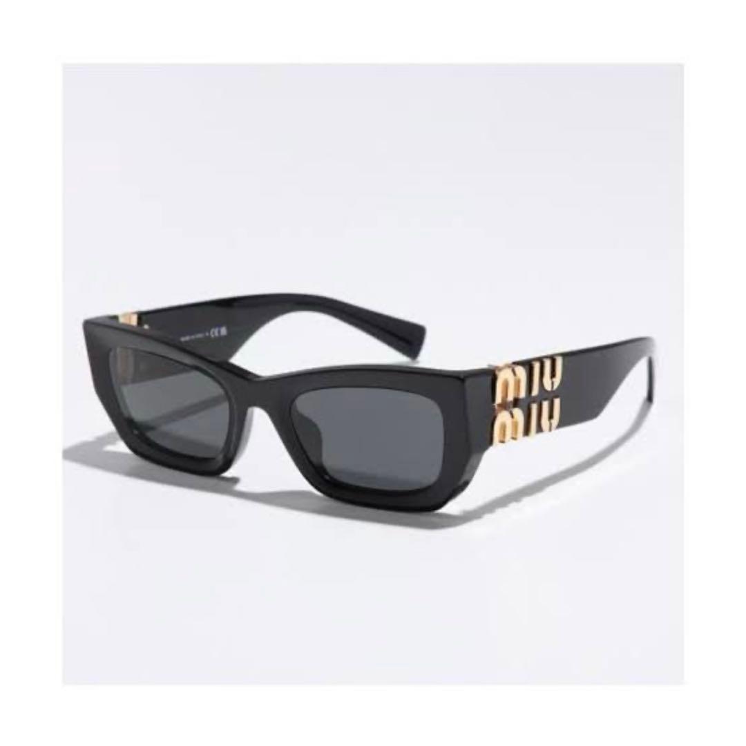 miu miu ブラック サングラス ケース付き