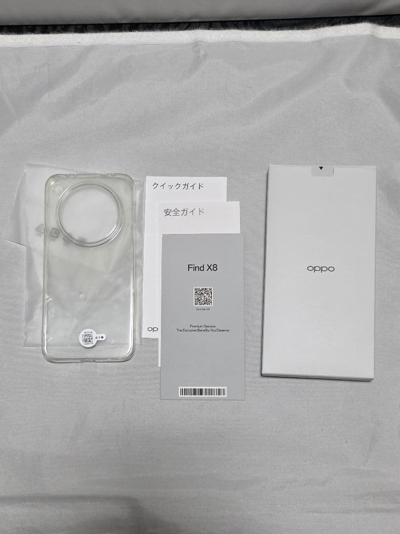 OPPO Find X8 512GB スペースブラック　 国内版　ケース付き