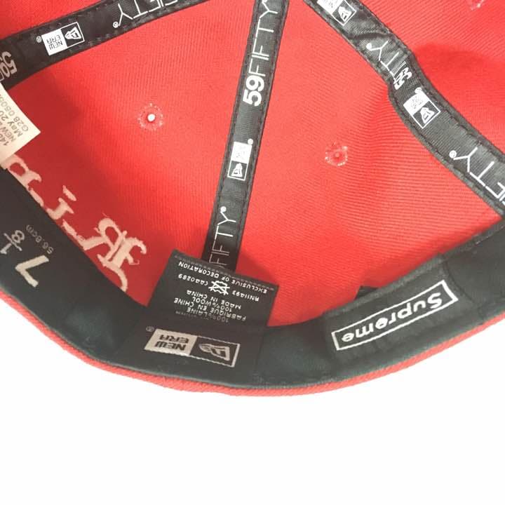 帽子 supreme - rip newera box logo