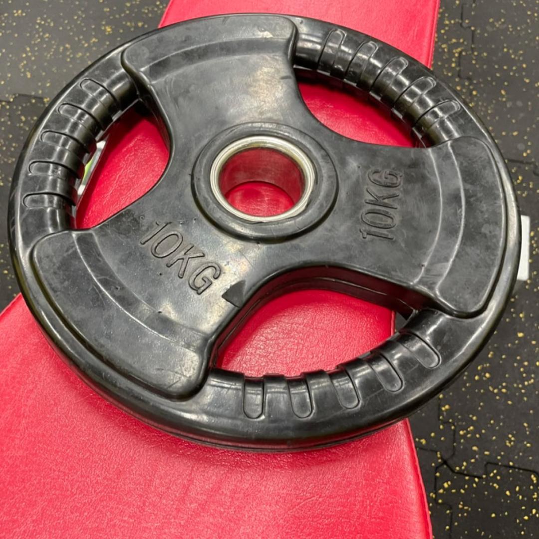 総重量280kg Φ50mm 3グリップラバープレート　計16枚SET