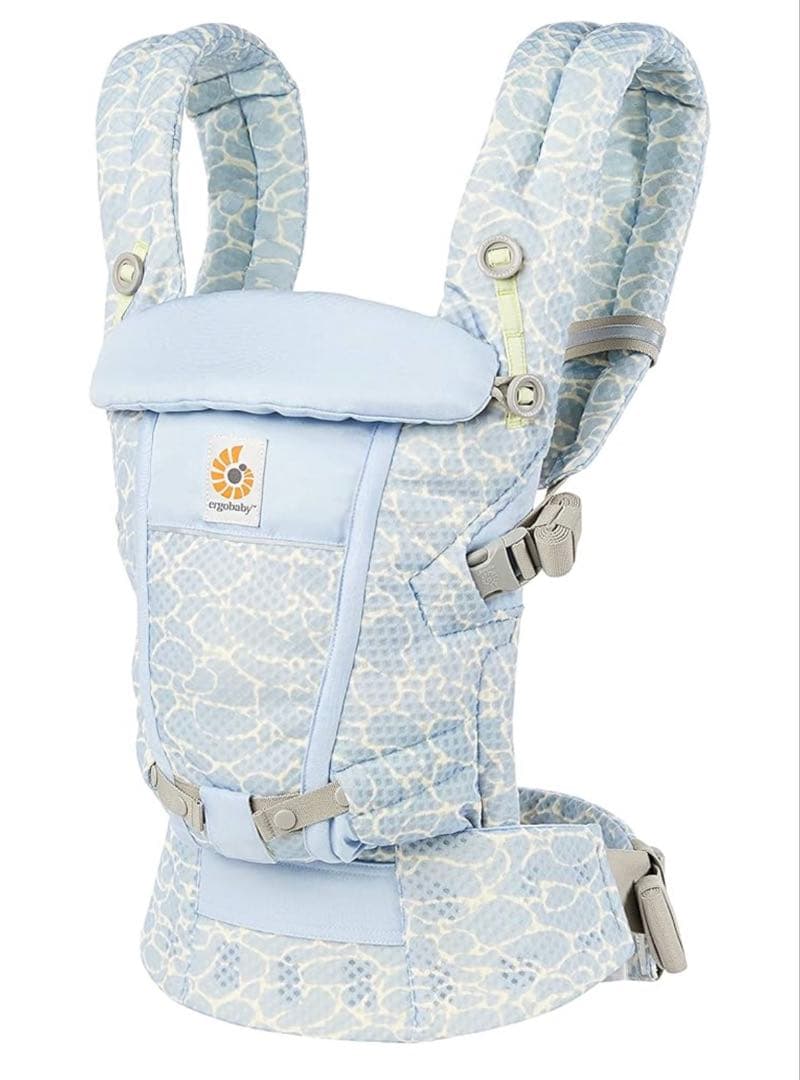 【新品未使用】エルゴベビー EBC ADAPT SoftFlex ホリデーブルー