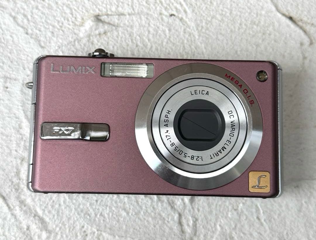 実写美⭕️美品【動作確認済】パナソニック LUMIX DMC-FX7 シルバー