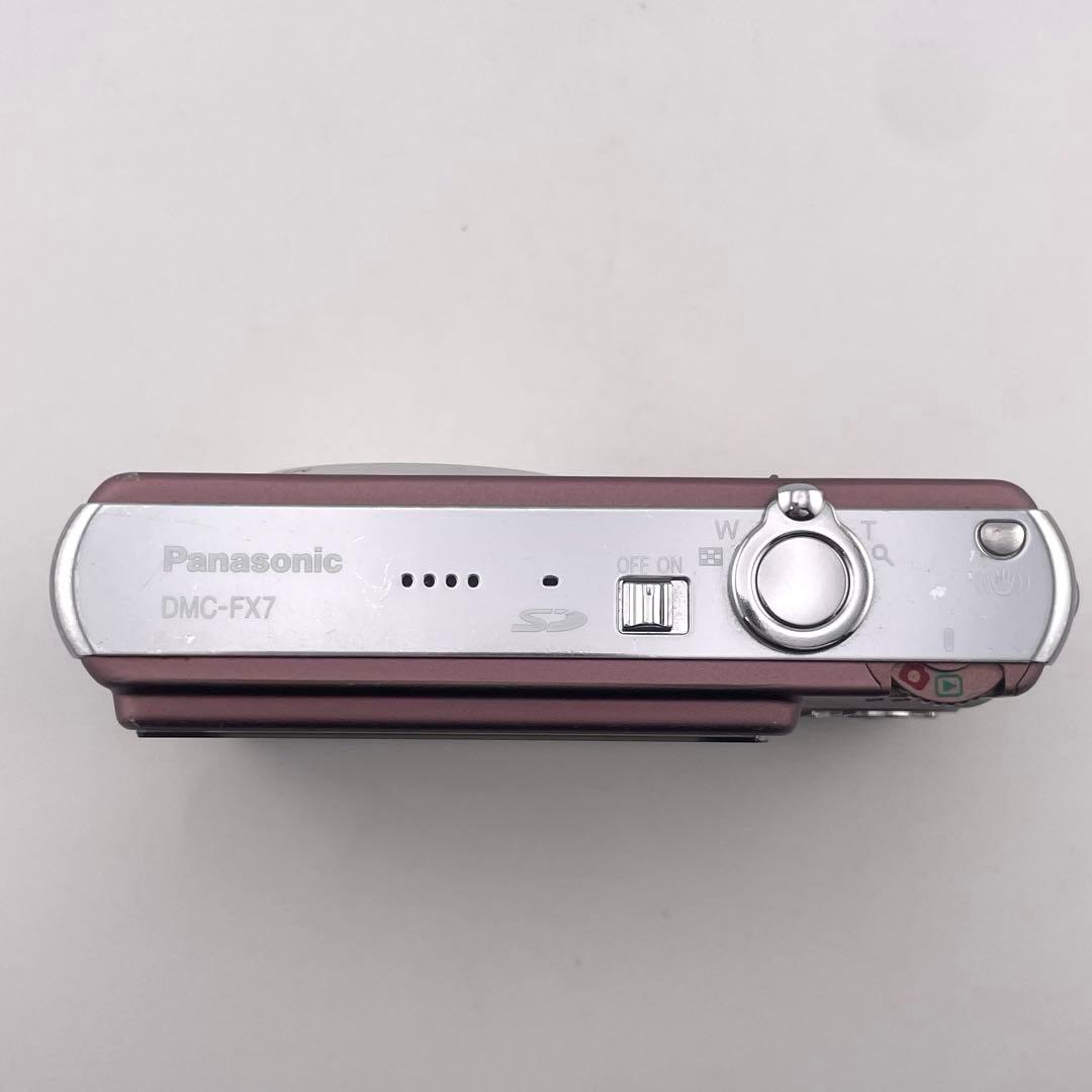 実写美⭕️美品【動作確認済】パナソニック LUMIX DMC-FX7 シルバー