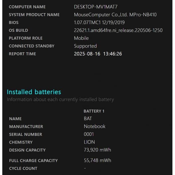 超軽量！フルHD 14 マウス i5-10 16GB SSD256GB オフィス