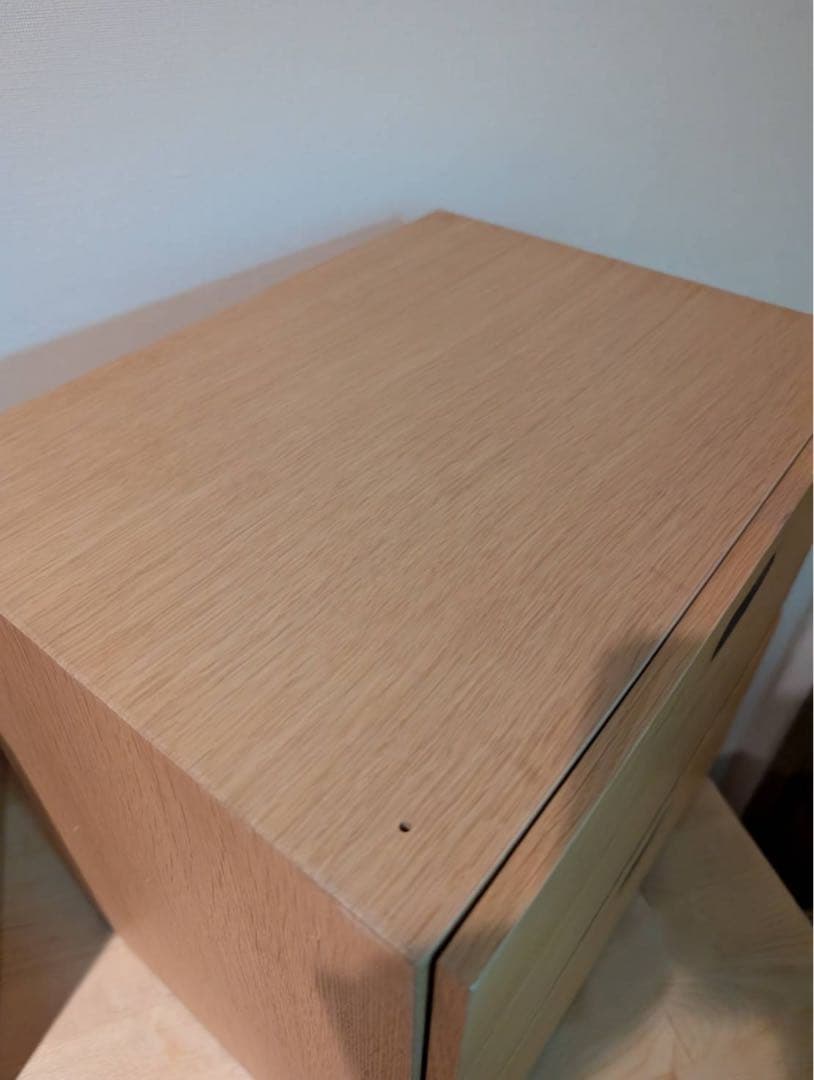 【送料込】無印良品 MUJI スタッキングシェルフ 引き出し 棚木製家具 オーク