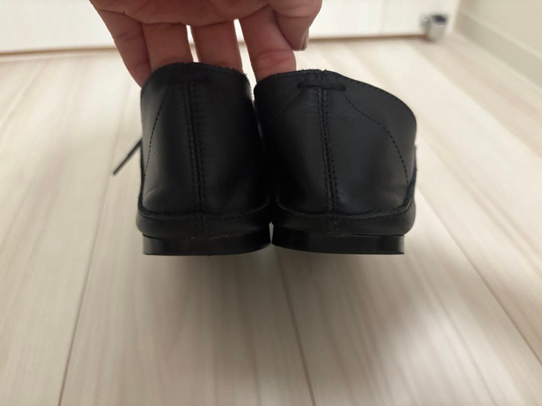 レザーパンプスLaceup Leather Shoes 37 23.5 24