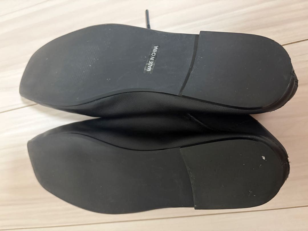 レザーパンプスLaceup Leather Shoes 37 23.5 24