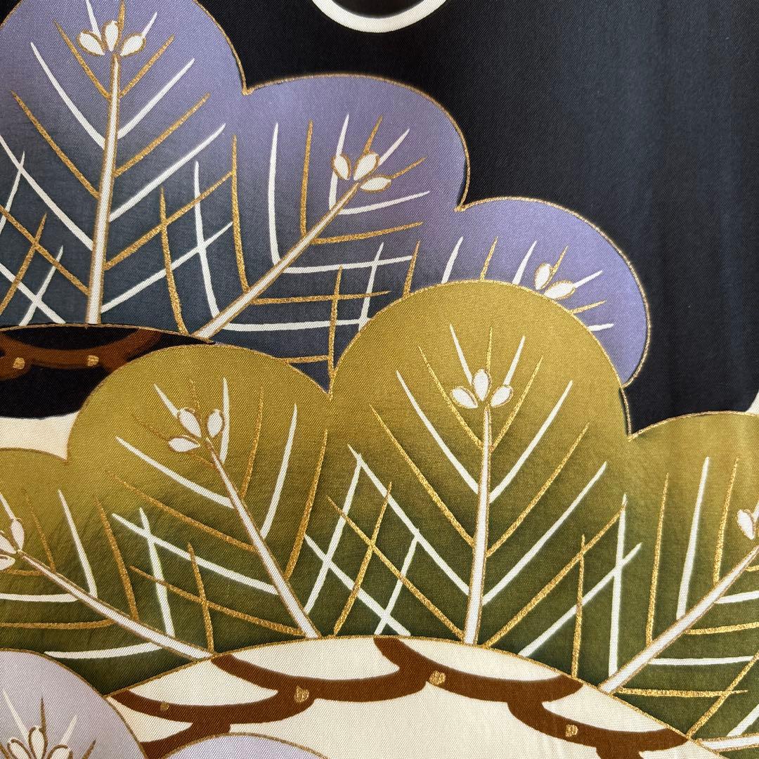 No.4 正絹　男の子お祝い着　長襦袢　のしめ 七五三