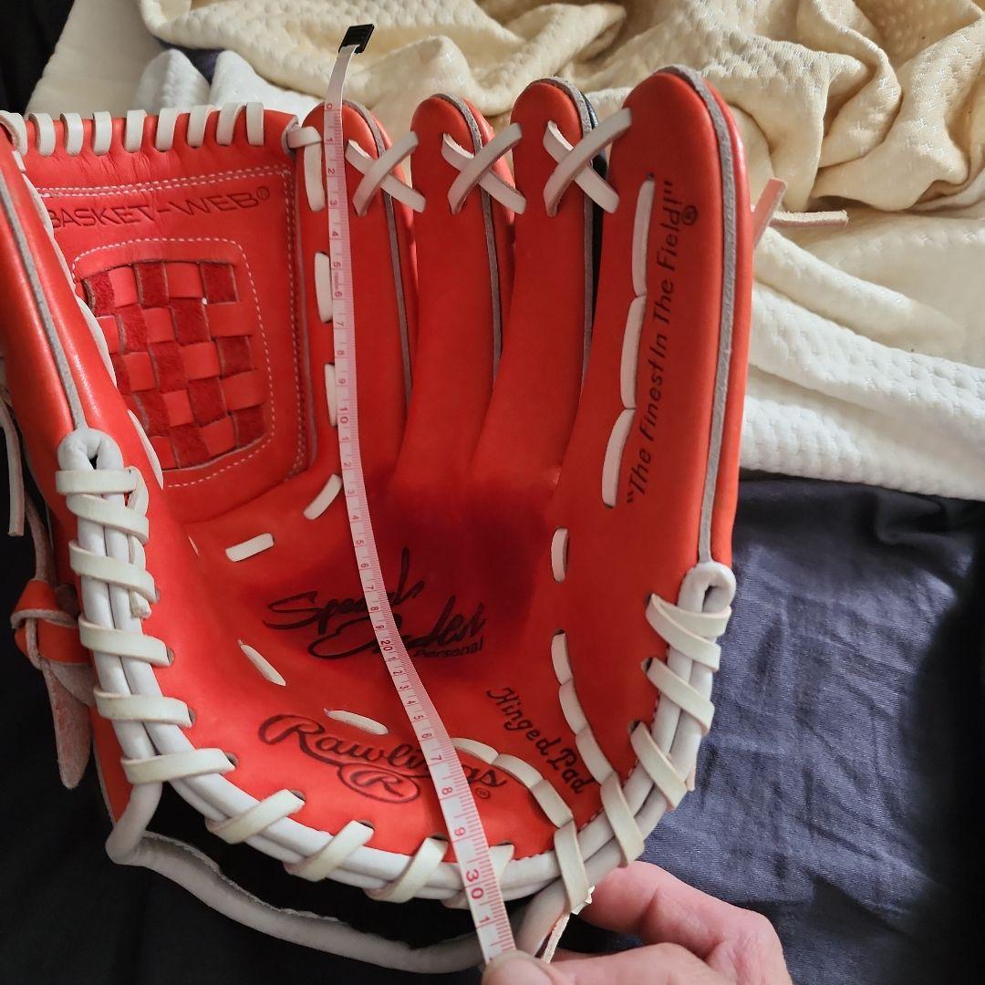 Rawlings 硬式野球グローブ ✨投手用オーダー✨オレンジ/ブラック