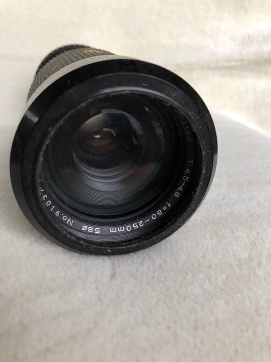 まとめて出します カメラレンズ