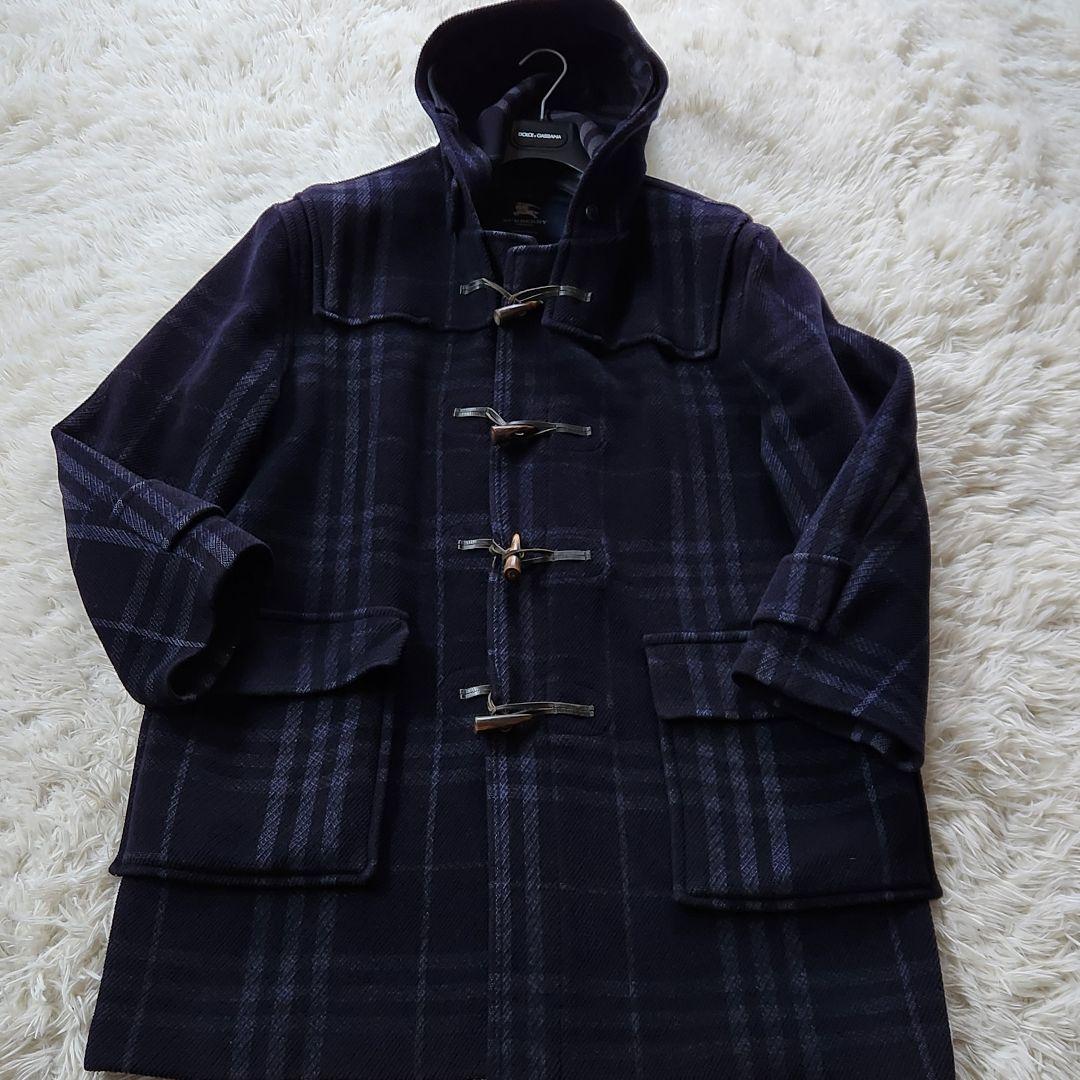 入手困難✨バーバリー ダッフルコート 両面総柄 ノバチェック 英国製