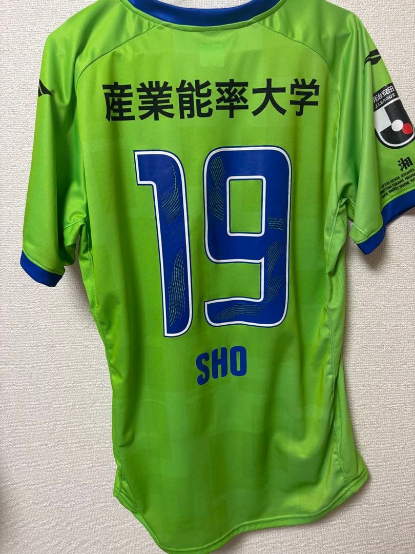 湘南ベルマーレユニフォーム　福田翔生　ＮＯ.19 xoサイズ