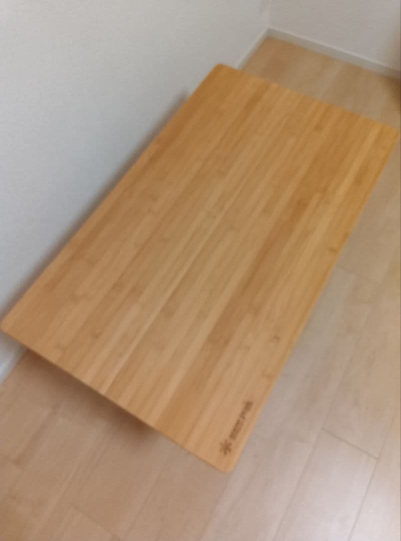 スノーピーク　ワンアクションローテーブル竹