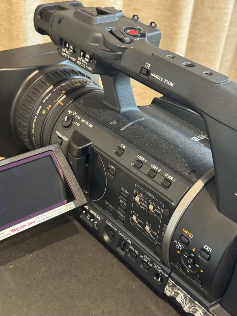 【美品】hpx175 後継　hpx250 vx1000 hvx200 探方に！