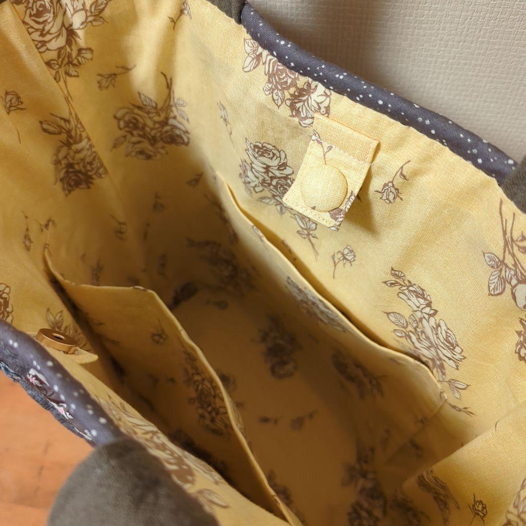 ✿リバティ✕パッチワーク✿　トートバッグ２点　かんちゃん様ご注文品