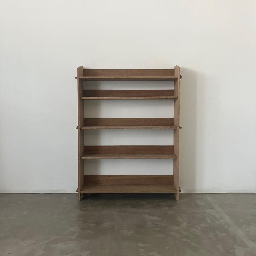 レトロ　ヴィンテージ　古家具　古道具　剥離家具　収納　木製　シェルフ　食器棚