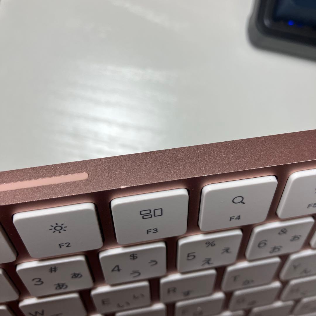 Apple純正 magickeyboard Touch IDつき ピンク