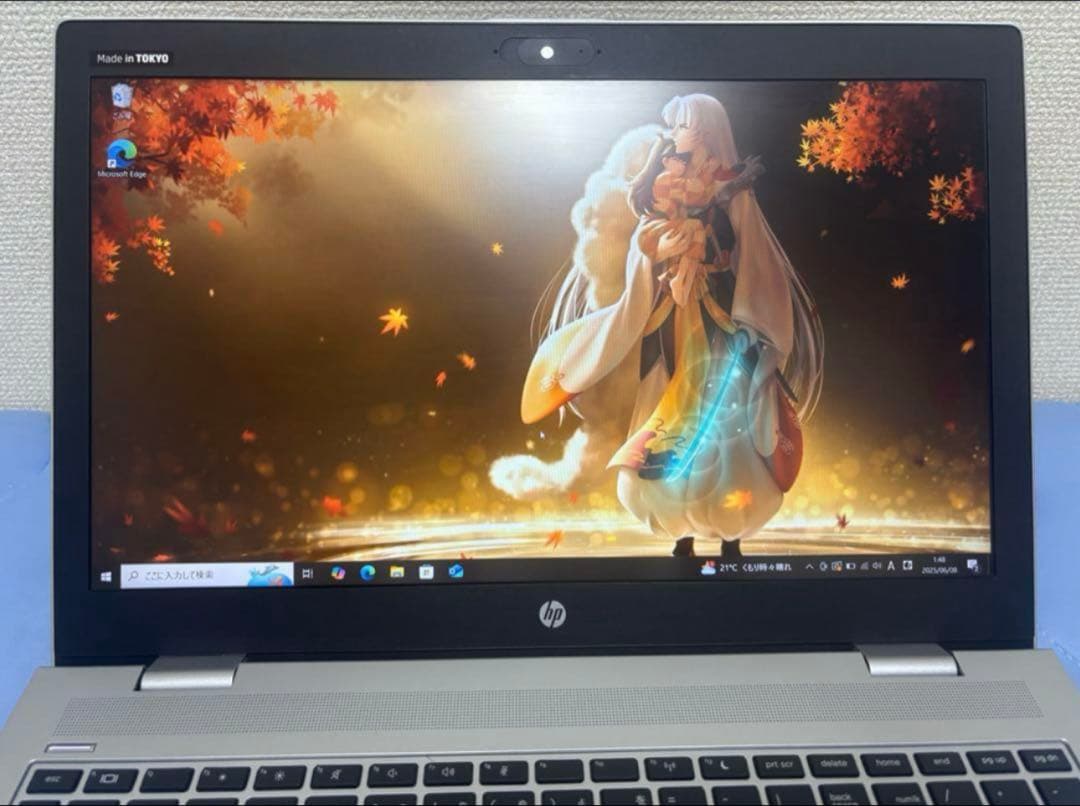 HP i7ノートパソコン 16GB 256GB NVMe