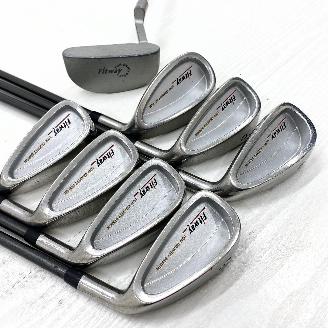 【初心者様推奨‼】 Fitway フィットウェイ メンズ ゴルフクラブ セット