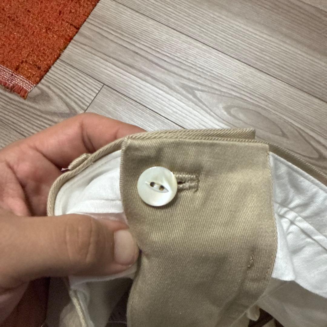 KIN チノパン　ベージュ　Sサイズ程度　日本製　マチュピチュ