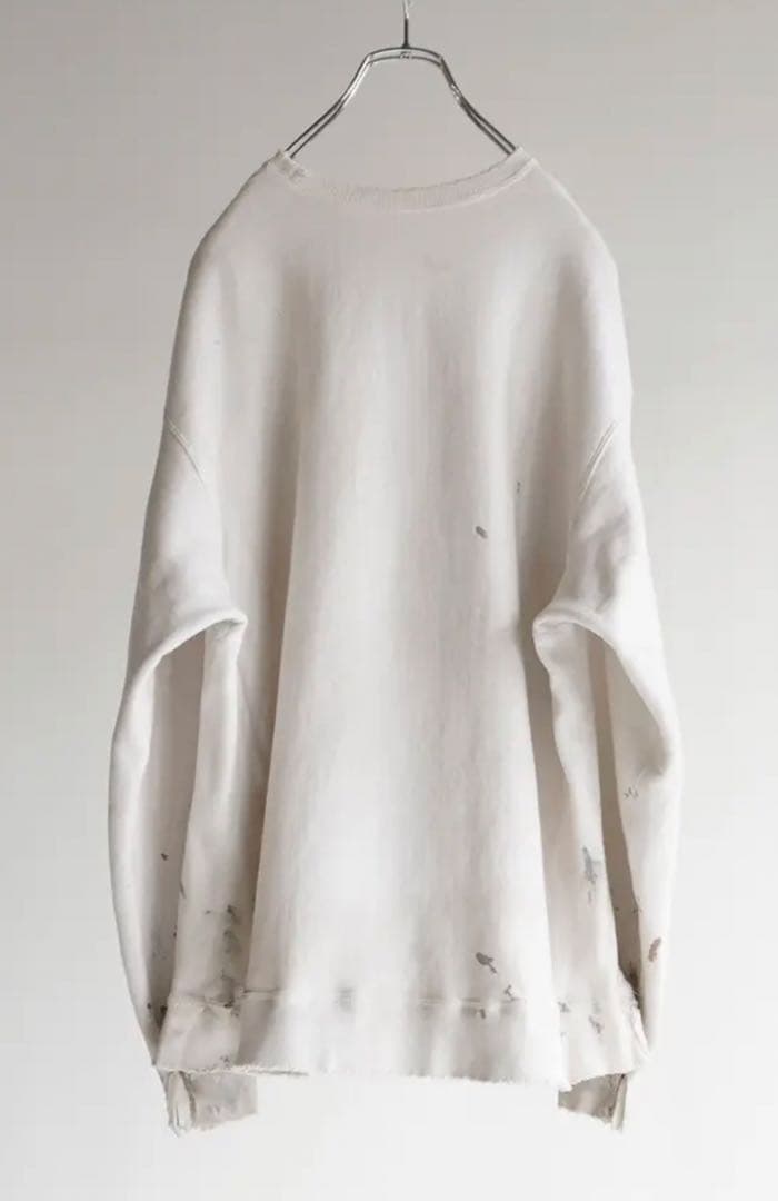 ●ANCELLM アンセルム HAND PAINTING SWEAT スウェット