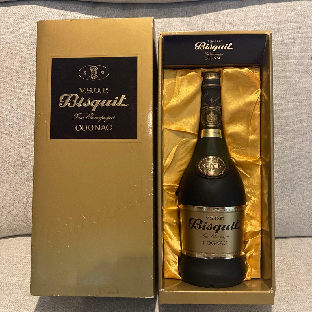 未開栓V.S.O.P Bisquit Fine Champagne Cognac