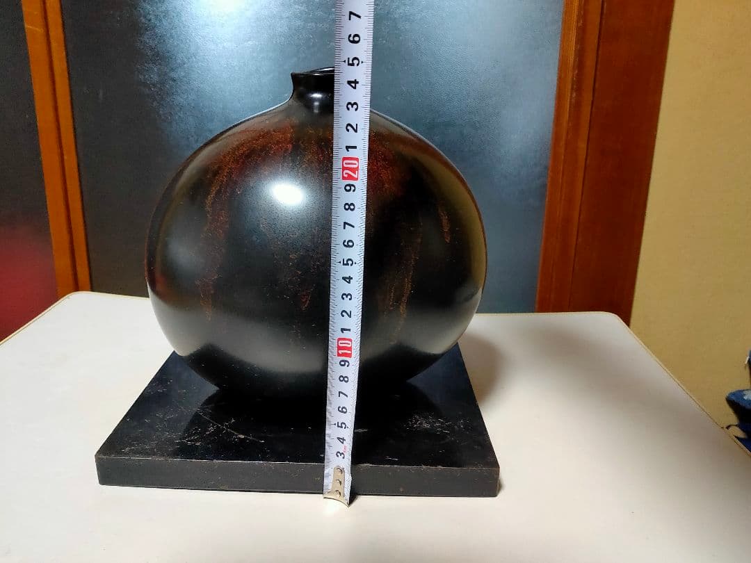 価格協議可能 漆芸 花瓶 岩手 一品物 元値100万円